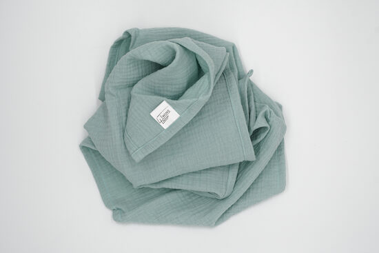 Muslin pad - Mint Green